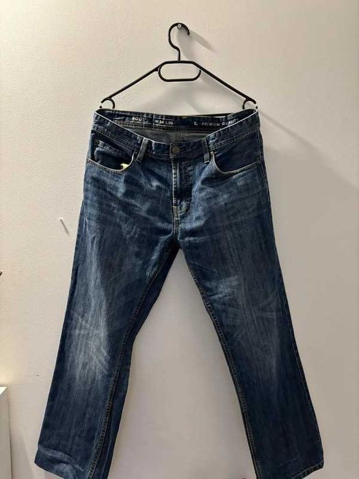 Crazy rare vintage 90s Denimowe Spodnie Y2K