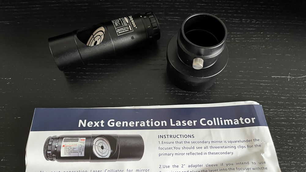 Telescópio 130 x 900mm f7 Skywatcher com colimador laser