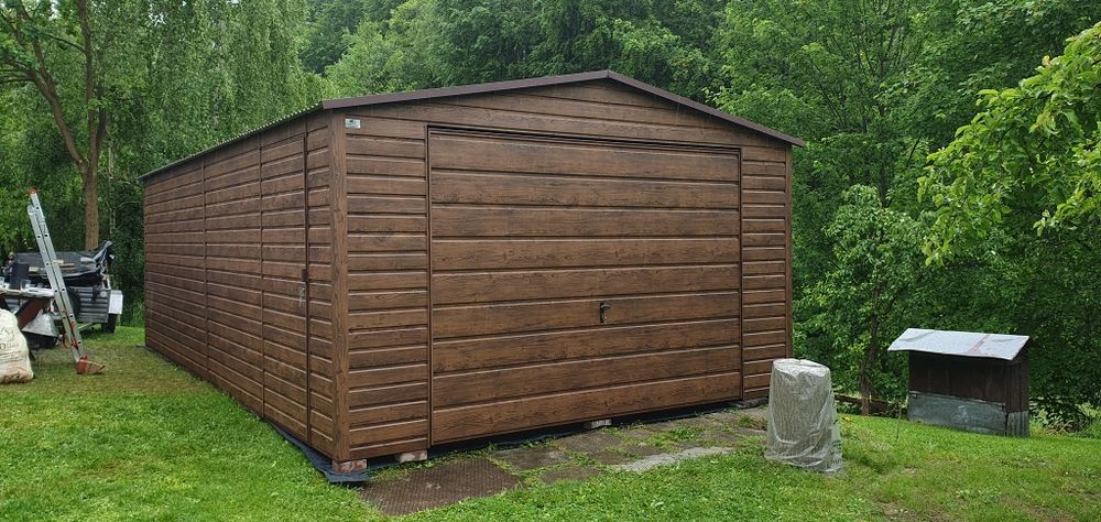 GARAŻ Drewnopodobny Hala Wiata Rolnicza Budka ogrodowa Magazyn Blaszak