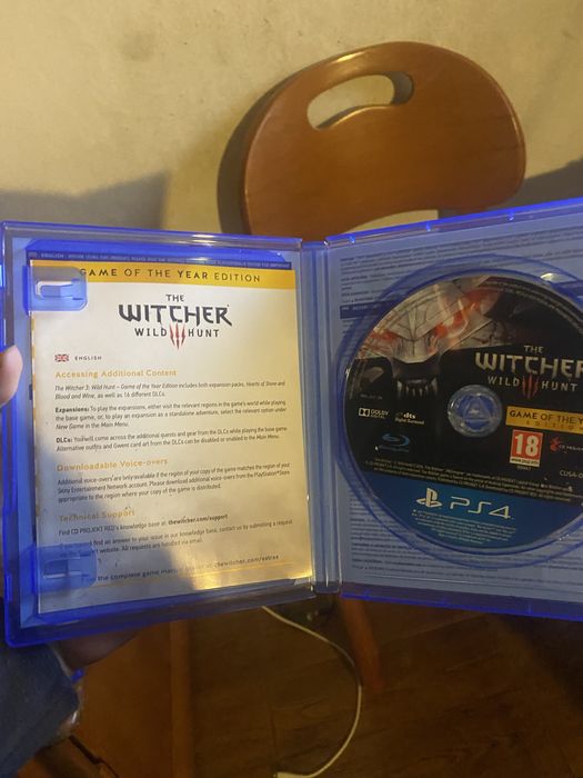 The witcher 3 game of the year ps4