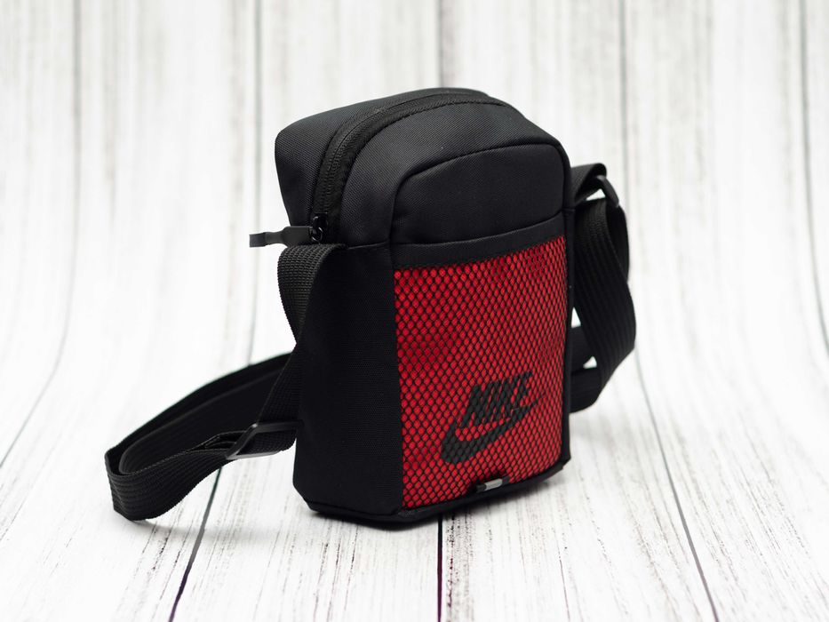 Сумка на плече через плече барсетка месенджер Nike найк split red-bl