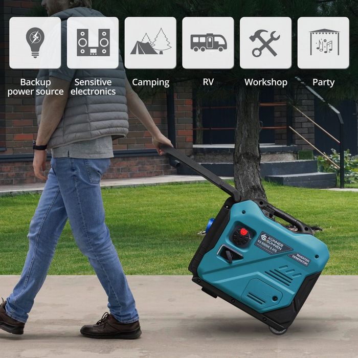 Інверторний генератор Konner&Sohnen KS 6000iE S ATS 5,5 квт