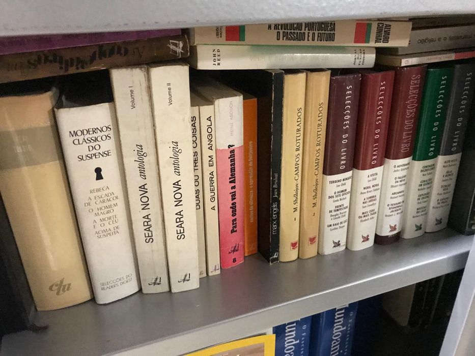 Livros antigos - 25 abril e politica