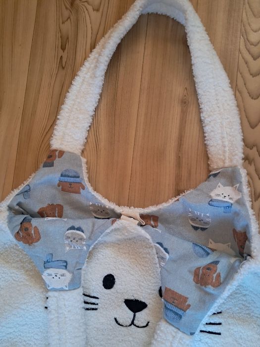 Pluszowa torba na ramię