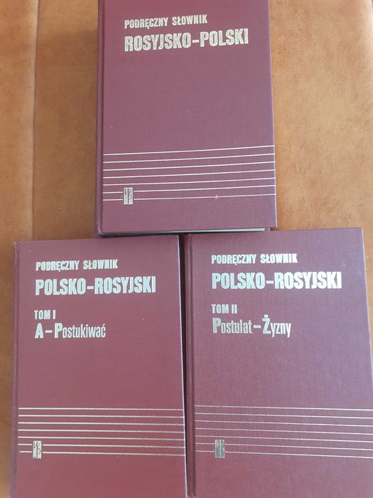 słownik polsko-rosyjski i rosyjsko-polski za 15zł