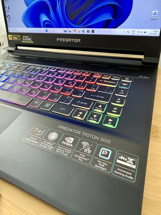 Ноутбук Acer predator triton 500