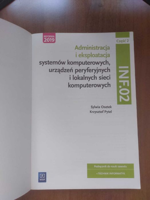 Administracja i eksploatacja systemów komputerowych cz.2 [WSIP]