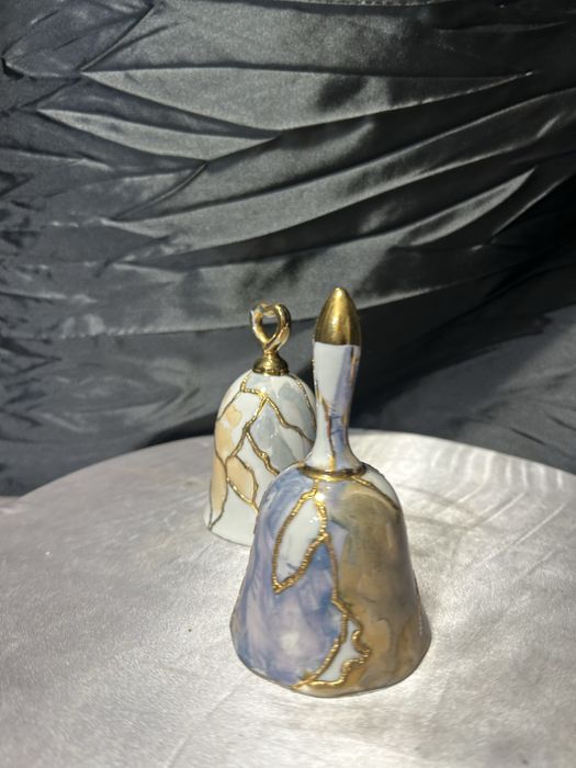 Ceramiczne dzwonki dekoracyjne – zestaw 2 sztuki  1462/25