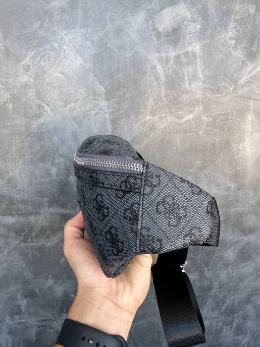 Мужская сумка бананка guess чоловіча жіноча бананка гесс