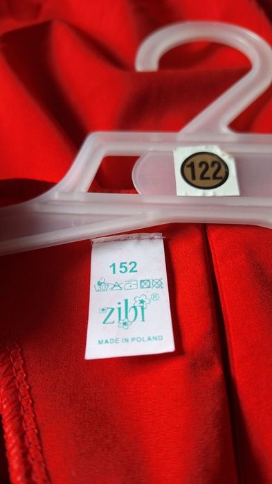 Bluzka czerwona 152 marki Zibi