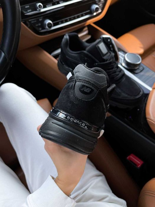 !SALE! Кросівки New Balance 990 V4 Made In USA Triiple Black 41 42 43 44 45