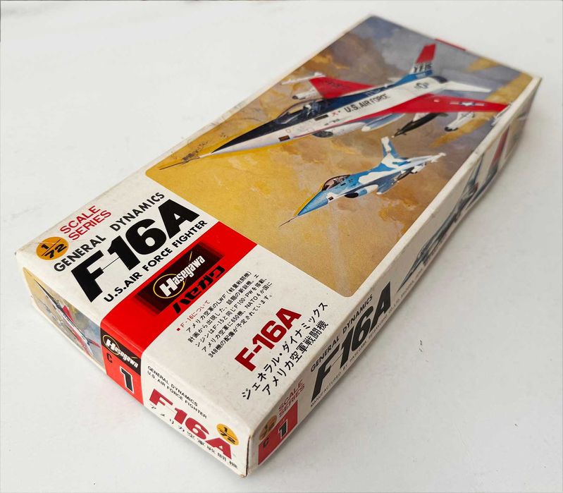 Hasegawa_General Dynamics F-16A. ESc.1:72. Como novo.
