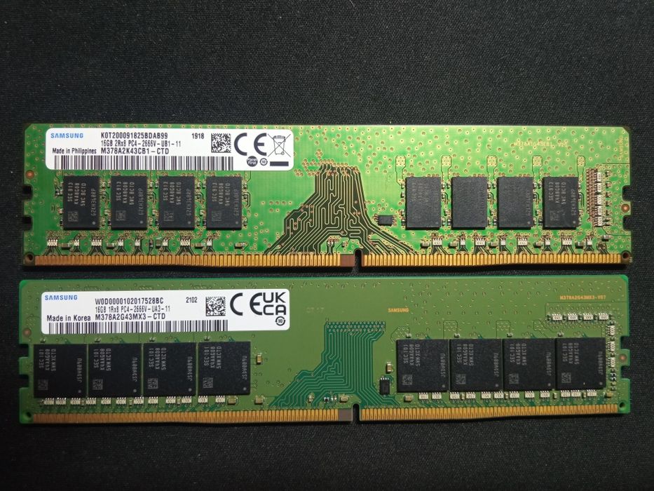 Оперативна пам'ять ПК 16Gb DDR4