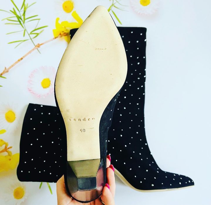 Ботиночки 425€ Sandro Paris 39,40р. Оригинал