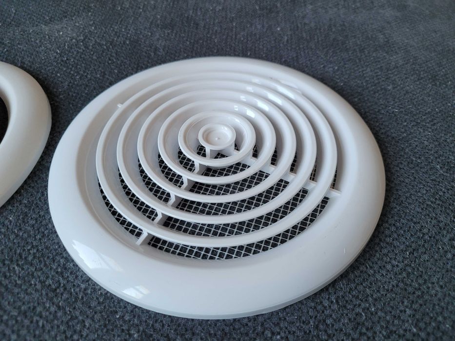 NOWA! Kratka wentylacyjna sufitowa okrągła 116mm OKAZJA!