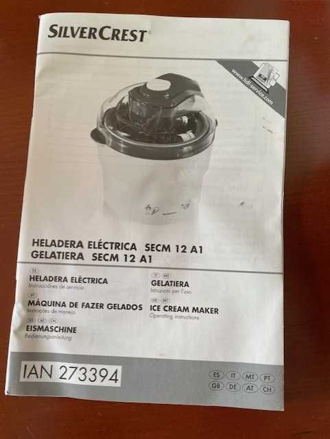 Máquina gelados SilverCrest