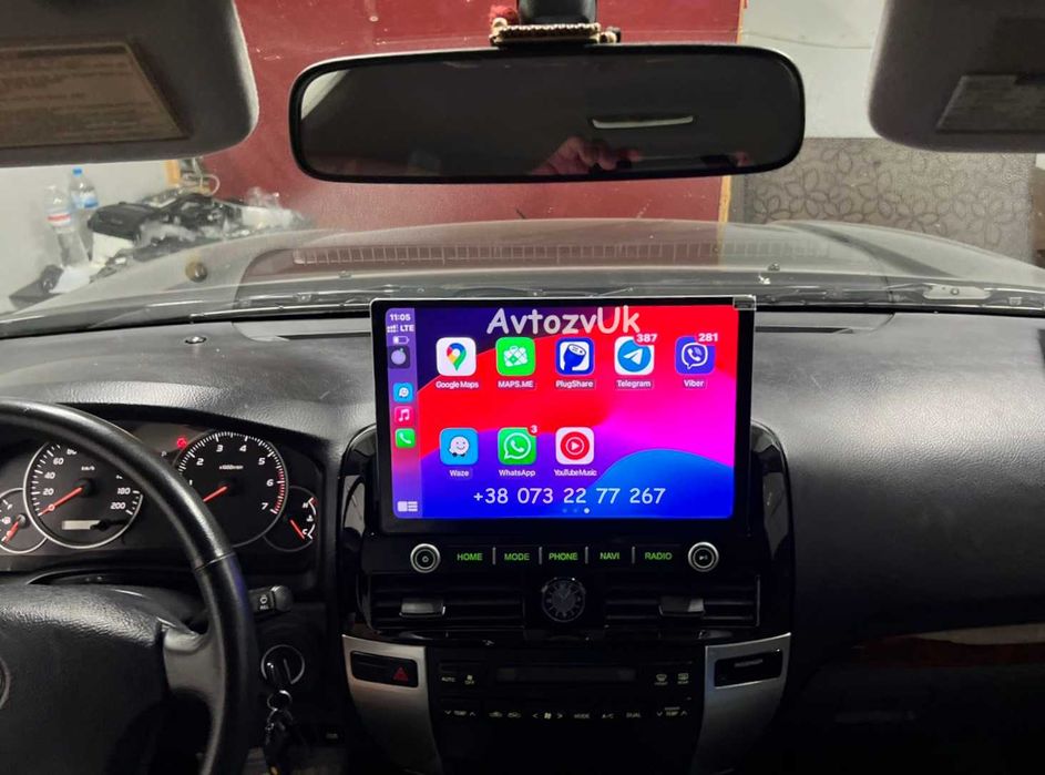 Магнітола PRADO 120 Toyota Lexus GX470 Лексус Прадо CarPlay Андроїд 16