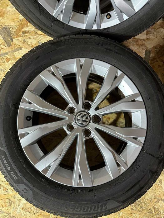 Комплект коліс R17 Volkswagen Tiguan 2 2017-2024рік, з зимовою гумою
