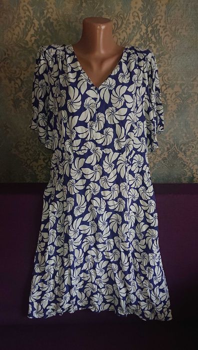 Красивое платье вискоза большой размер батал xxl