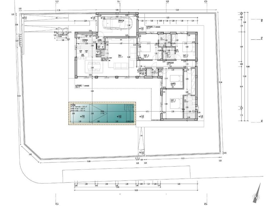 Moradia T4 térrea nova na lagoa de albufeira