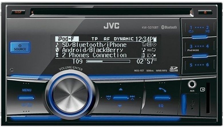 Магнітола JVC KW-SD70BT (нова)