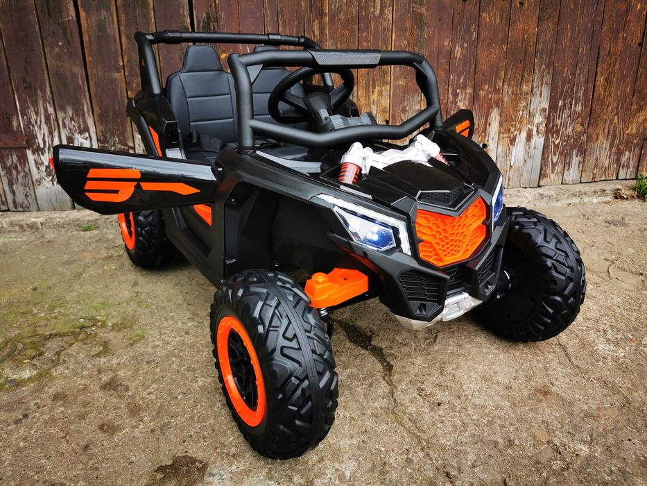 Buggy MAVERICK 4x4 Terenowy Motor Elektryczny Auto AKUMULATOR 2 DZIECI
