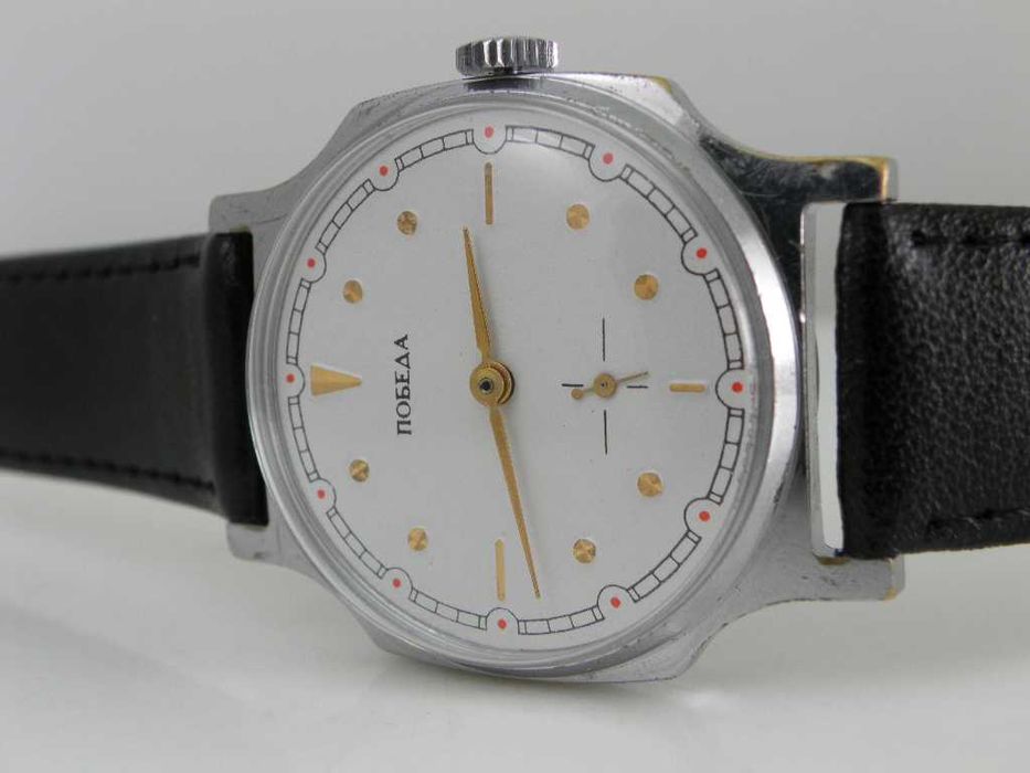 Męski mechaniczny zegarek . POBIEDA . ZSRR - CCCP