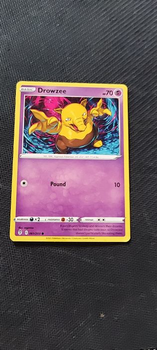 Karta Pokemon Drowzee