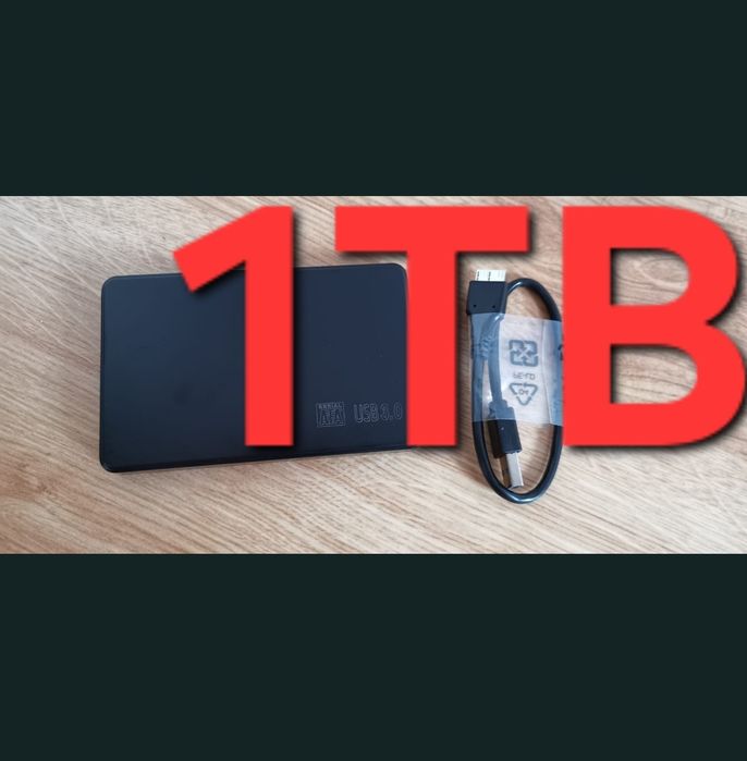Dysk usb 3.0 1tb zewnętrzny HDD do laptopa ps3 ps4 ps5 xbox one pc TV