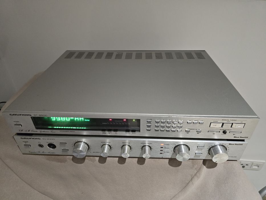 Wzmacniacz Hifi Grundig SV 2000 + tuner ST 6500