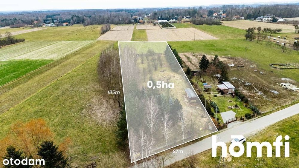 Piękna Działka Z Sadem Blisko Radomia