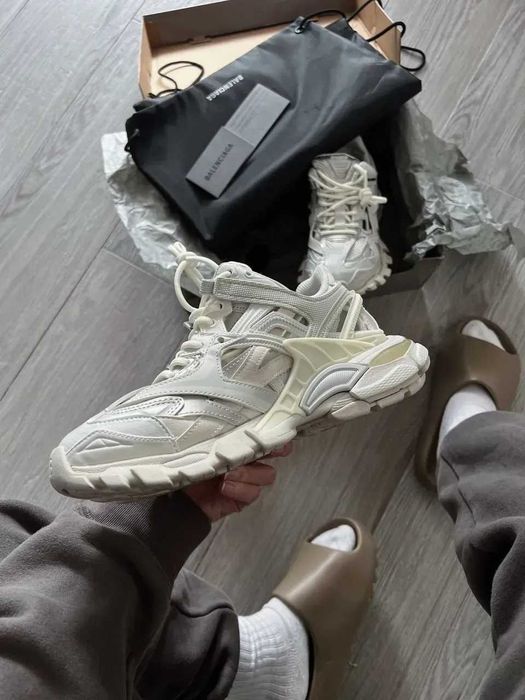 !SALE! Balenciaga Track 2.0 Triple White 36 37 38 39 40 41 42 43 44 45