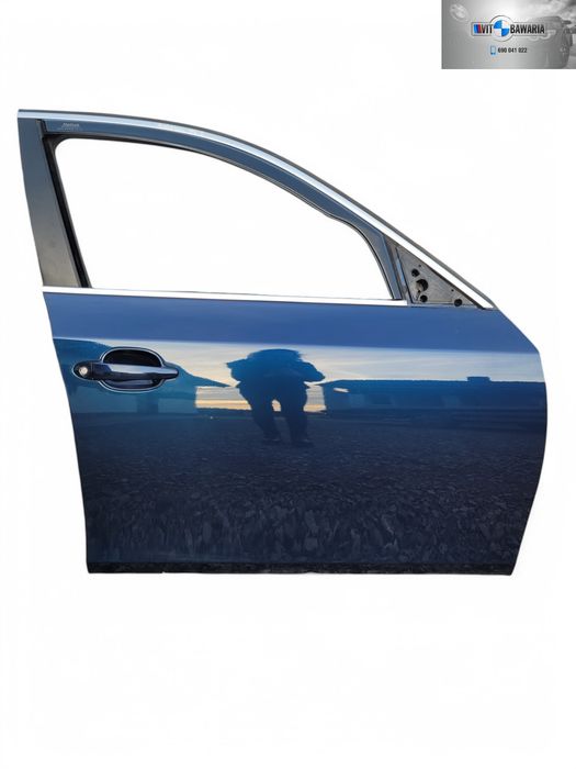 Drzwi prawy przód BMW E60/E61 Tiefeseeblau metallic
