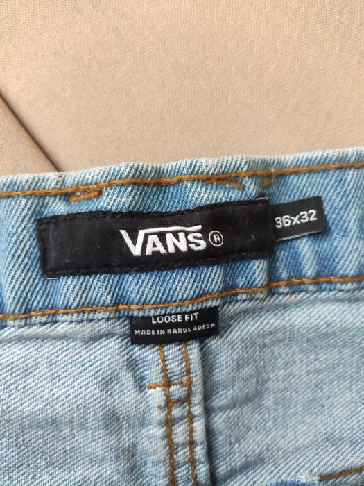 Vans Check-5 Loose Denim Pants, 36-32, VN000PH6CDX
