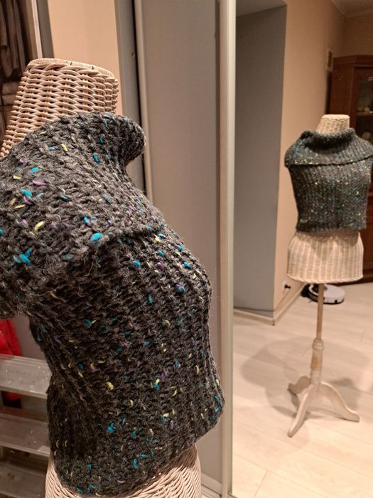 Komin, wełna, wielobarwny