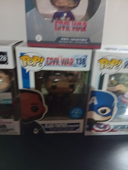 Conjunto de funko pop marvel