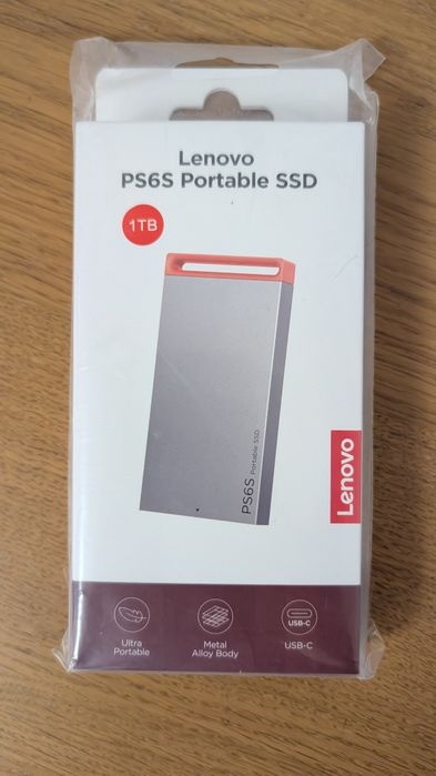 Dysk zewnętrzny Lenovo PS6S Portable SSD 1TB