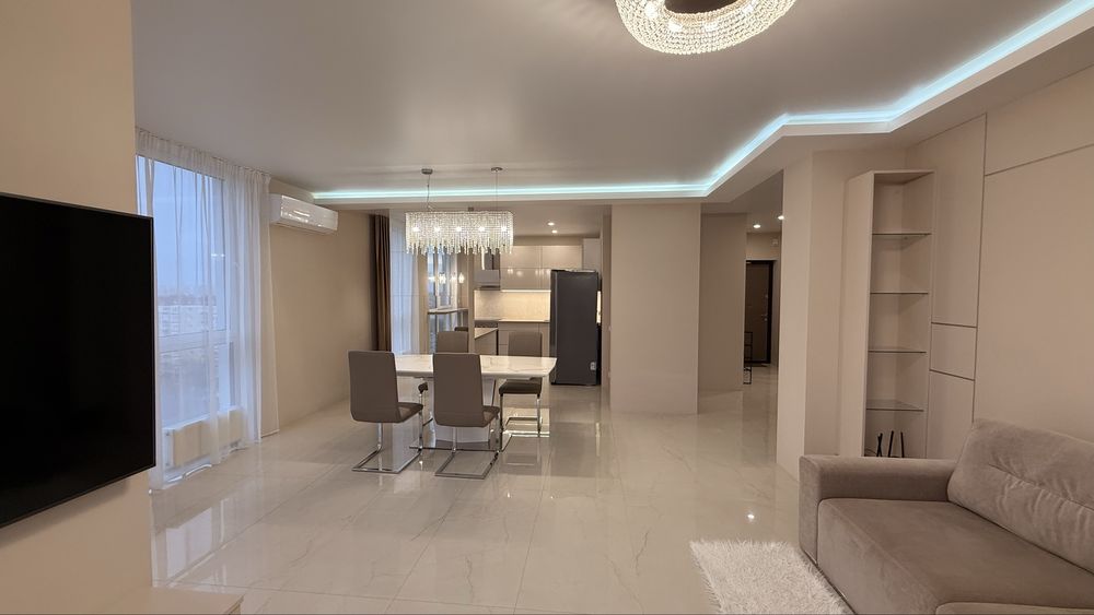 Найкраща ціна в ЖК Файна Таун! Видова 3к 99м2 Салютна 2к1