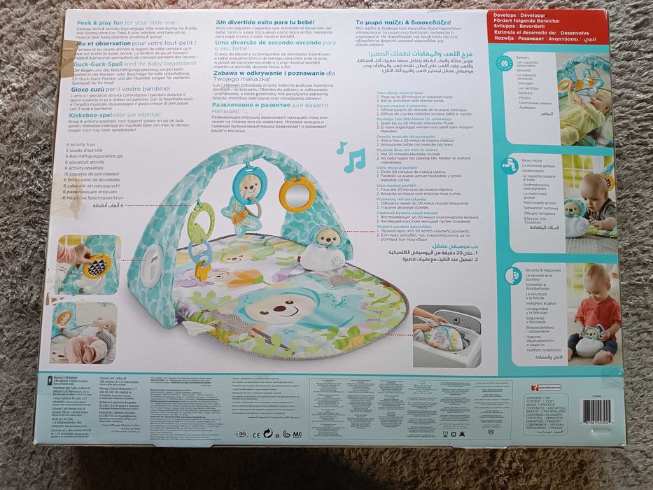 Tapete Atividades Fisher Price