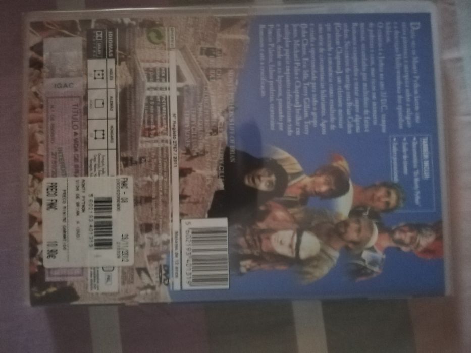 DVD a vida de Brian