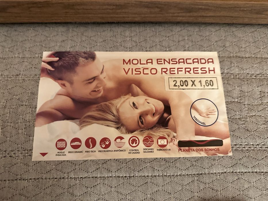 Colchão molas ensacadas 160x200