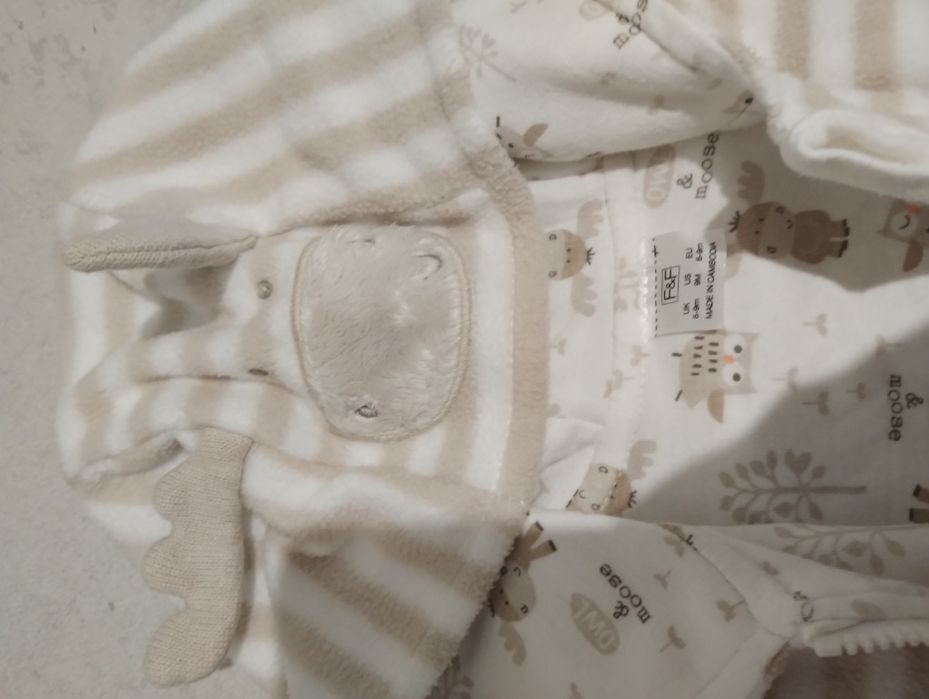 Kombinezon polarowy 6-9 m-cy F&F