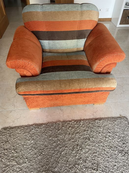 Poltrona colorida