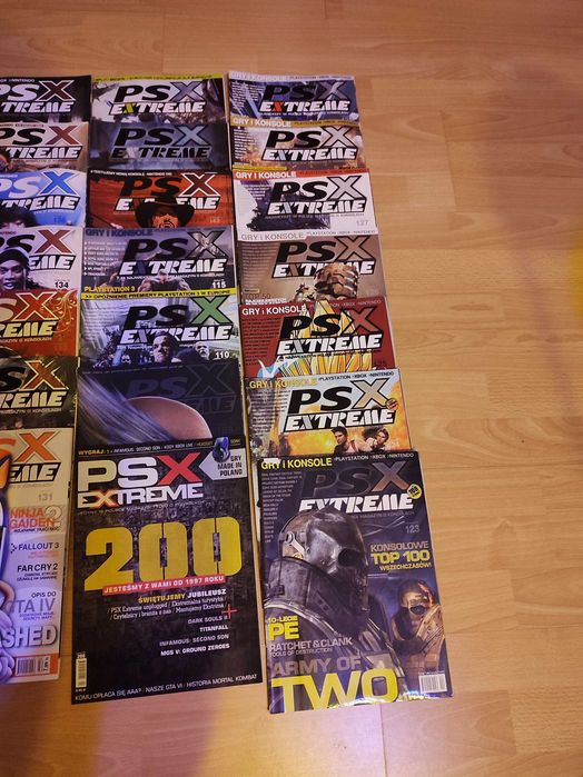 Czasopisma PSX extreme 33 sztuk archiwalne numery
