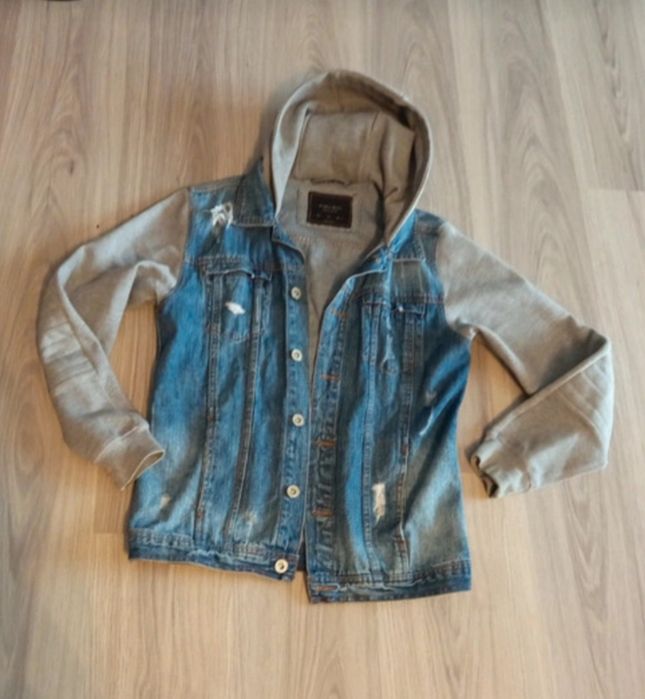 Kurtka męska jeansowa rozmiar L Zara man