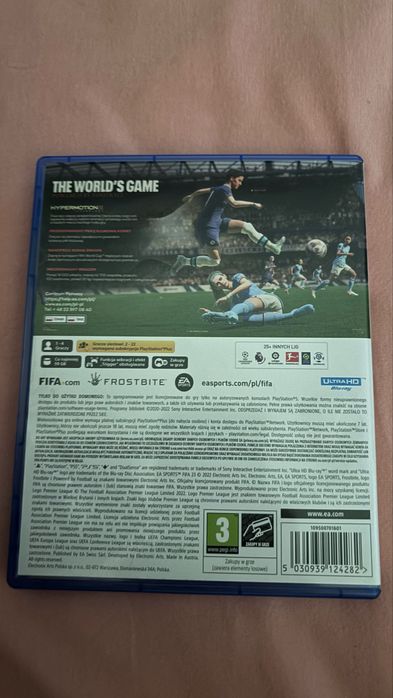 Fifa 23 na ps5 mega dobra gra na pada na ps 5 polecam