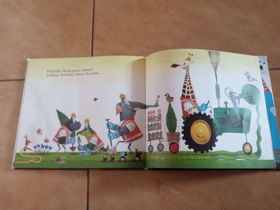 Tydzień na budowie książka dla dzieci