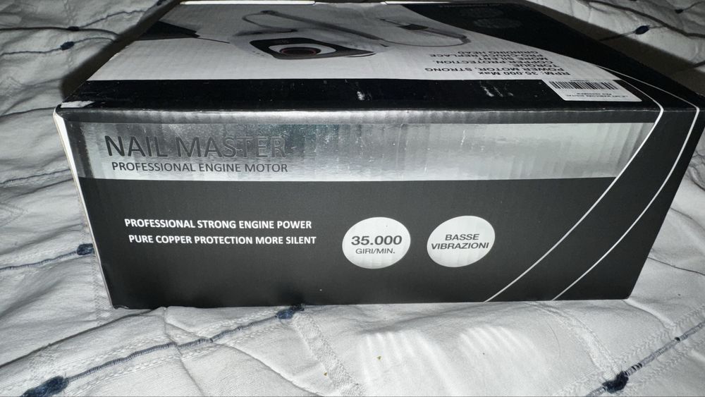 Maquina profissional Nail Master (Broca) com fatura e garantia