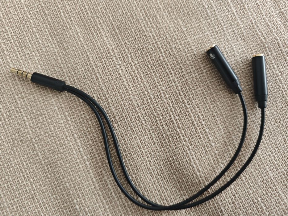 Mic Splitter - Jack 3,5 mm (Nunca Usado)