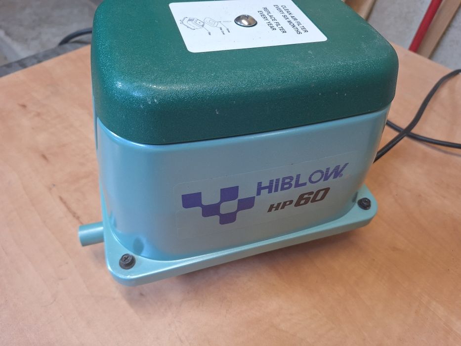 Hiblow Hp 60 Secoh Hailea Jebao dmuchawa membranowa napowietrzacz